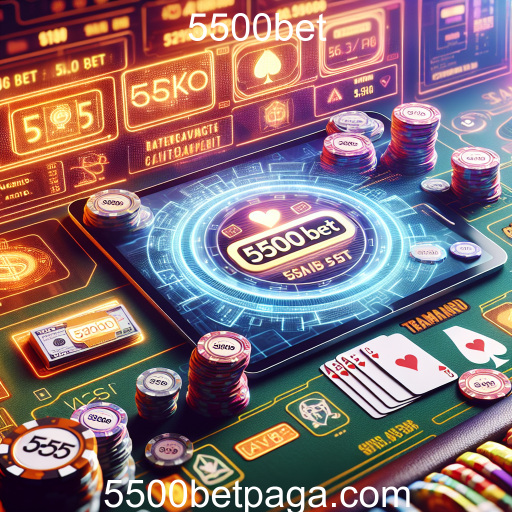 Explorando o Pôquer no 5500bet: Estratégia e Diversão